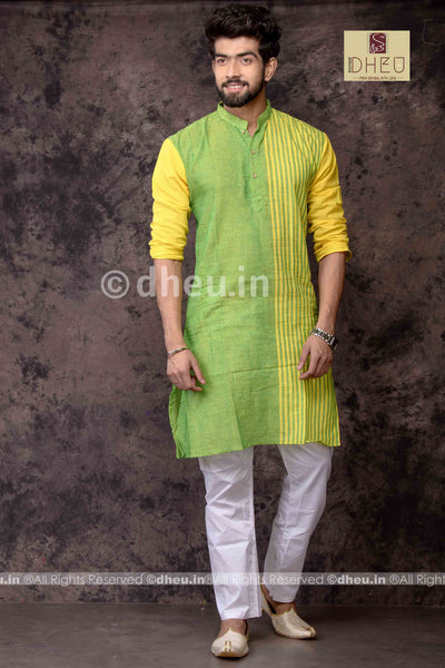 Pure Cotton Stripe  kurta - Boutique Dheu