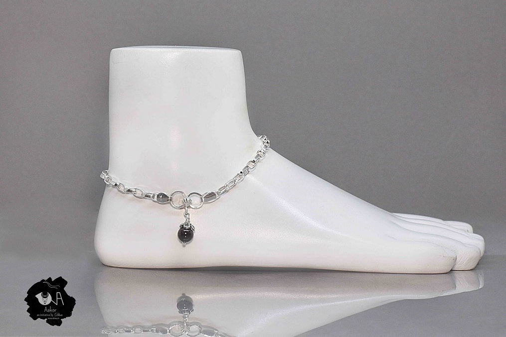 Pure Silver anklet - Boutique Dheu