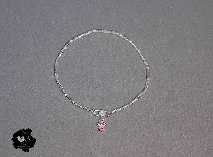 Pure Silver anklet - Boutique Dheu