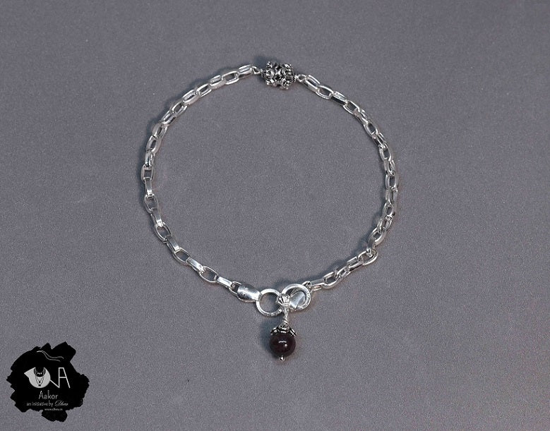 Pure Silver anklet - Boutique Dheu