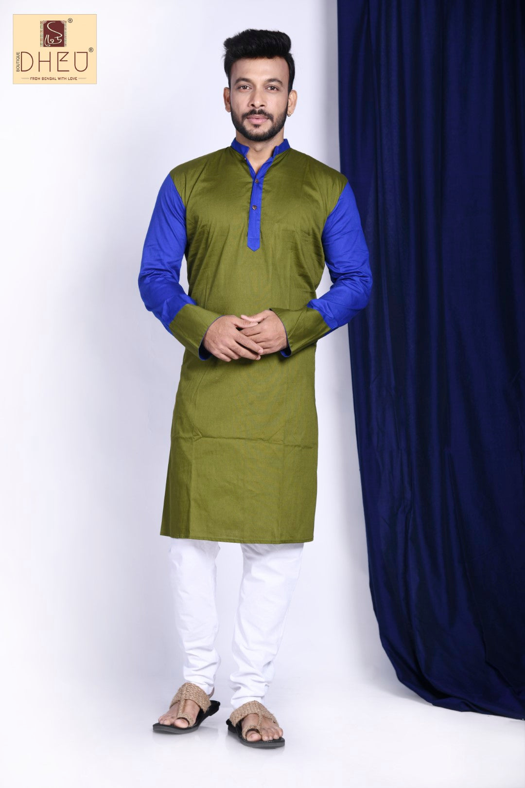 DESERT BLUEBELLS- Festive Kurta