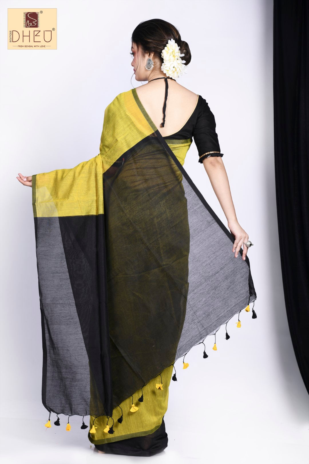 TUM BIN - Bengal Handloom  Saree