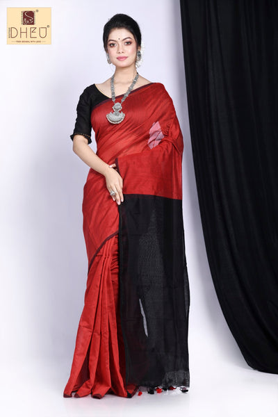 SADAK - Bengal Handloom  Saree