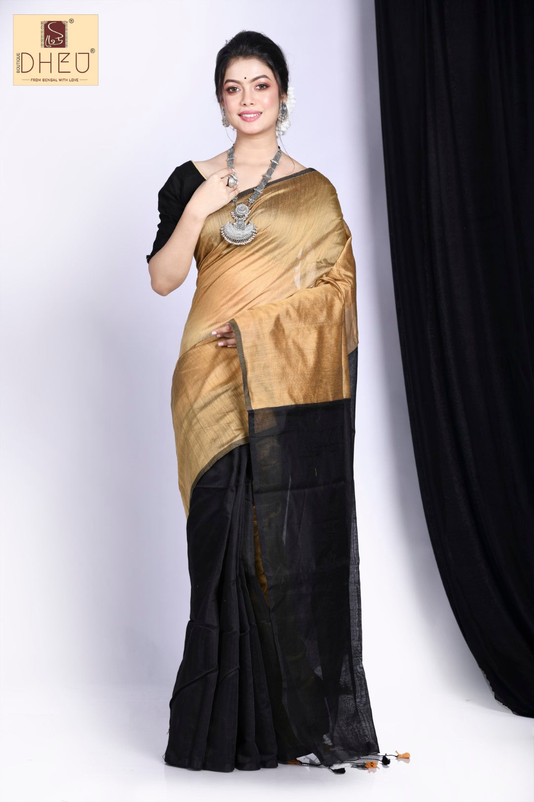 SHUDDH DESI ROMANCE - Bengal Handloom Saree