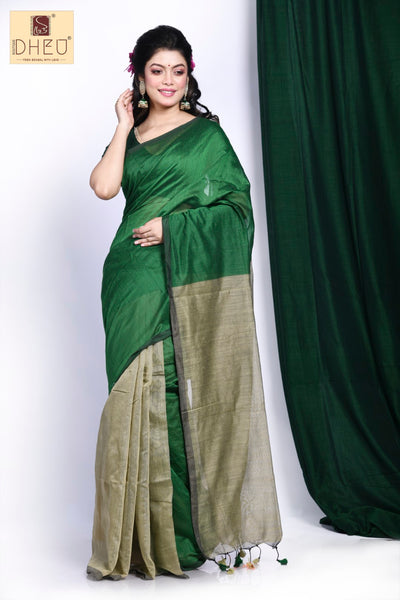 KOTHAY KHUJI TARE - Bengal Handloom Saree