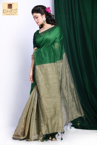 KOTHAY KHUJI TARE - Bengal Handloom Saree