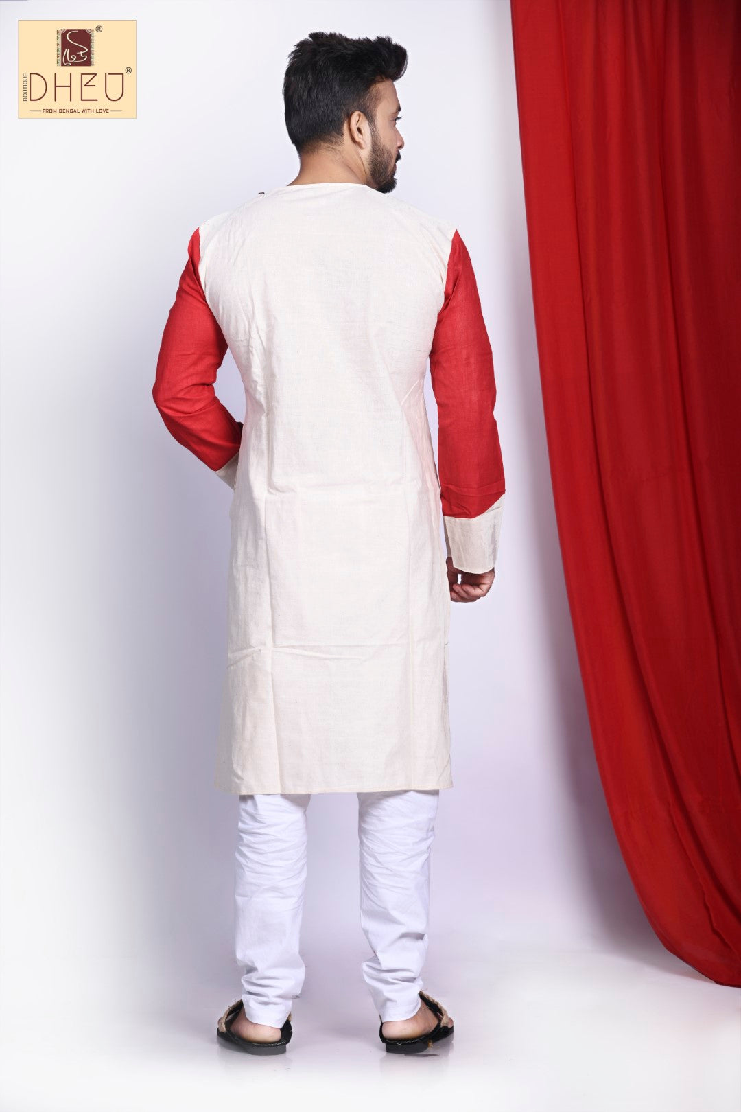 DUDHE ALTA - Festive Kurta