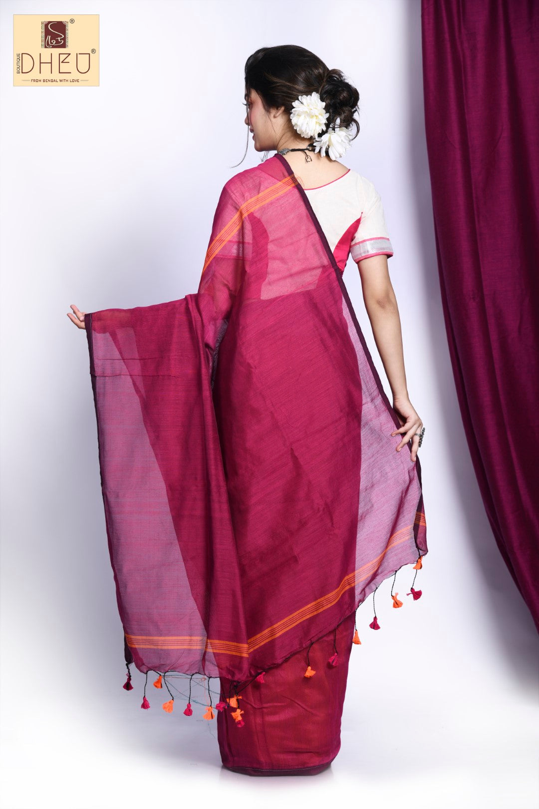 AMOST SINGLE 2 - Bengal Handloom  Saree