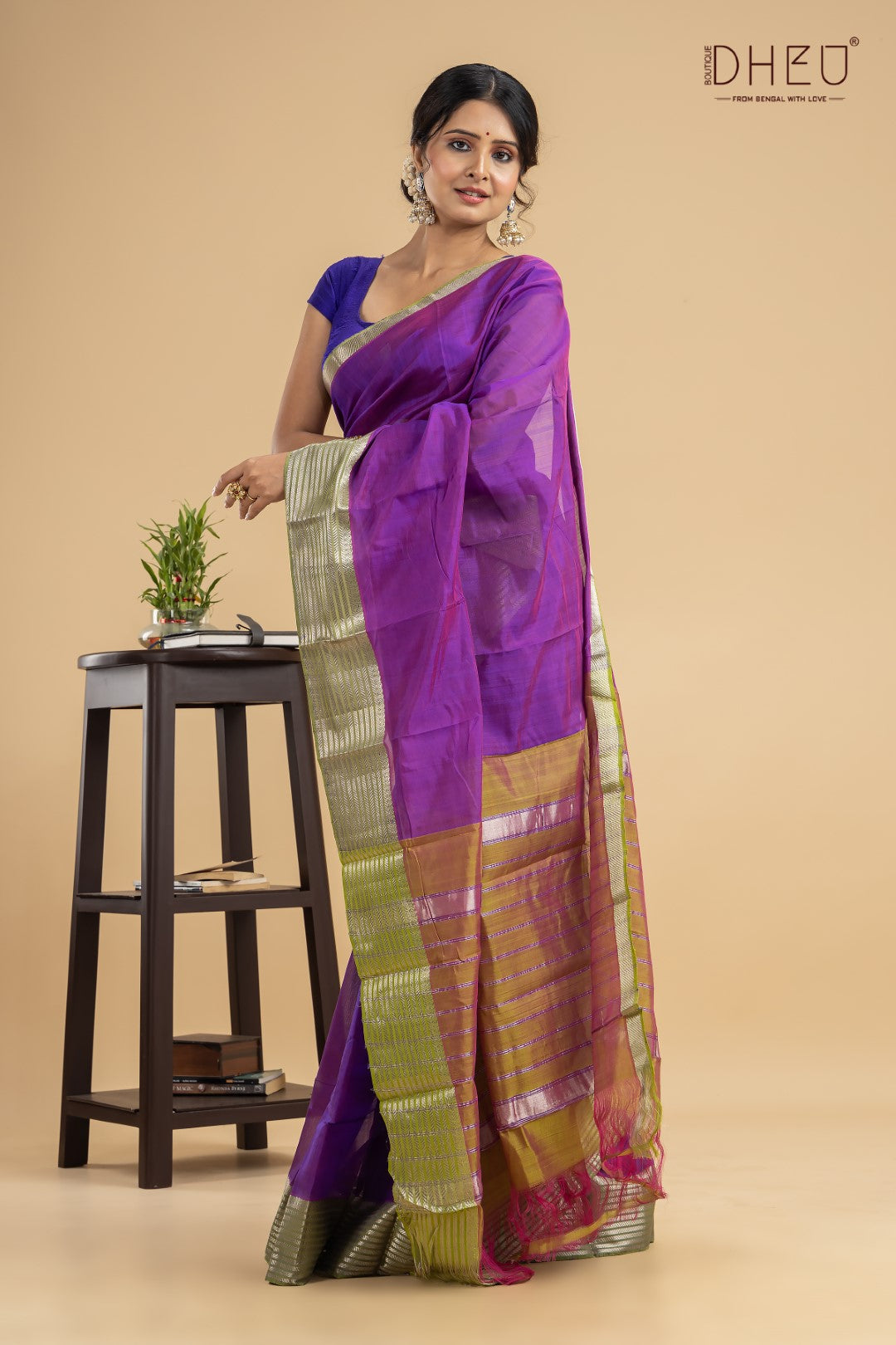 NoyonTara- Maheswari Silk Saree