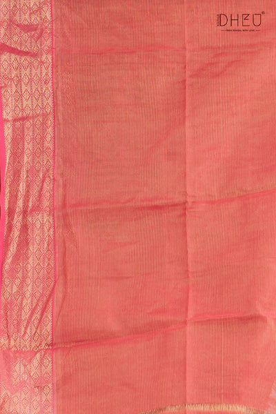 Carnation- Designer Handloom Silk Saree