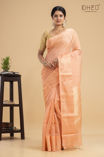 Designer handloom silk saree at lowest cost only at dheu.in