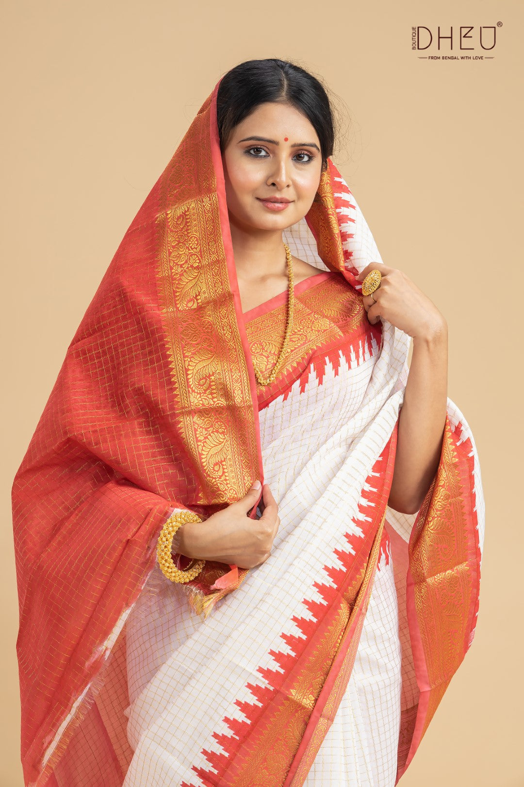 Handloom Maheshwari Saree