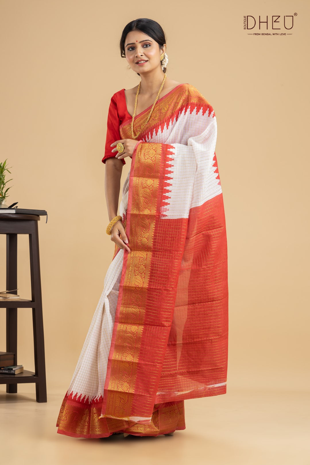 Handloom Maheshwari Saree