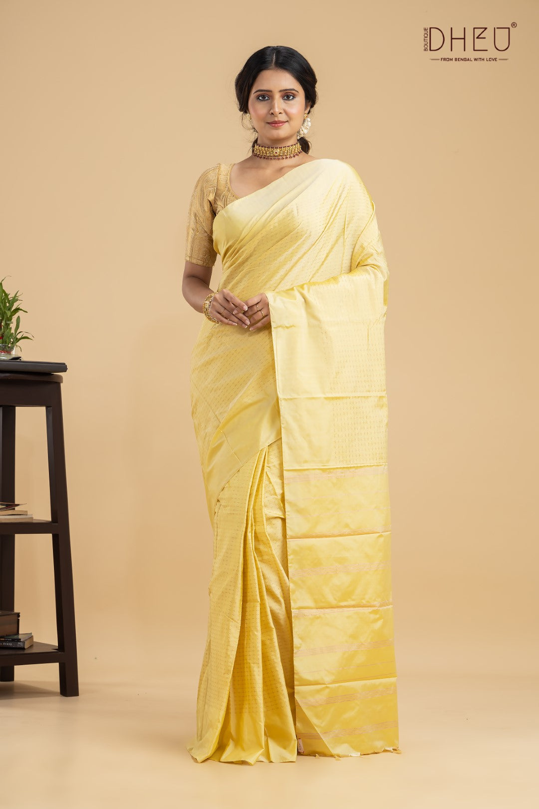 Dheu Exclusive -Designer Silk Saree