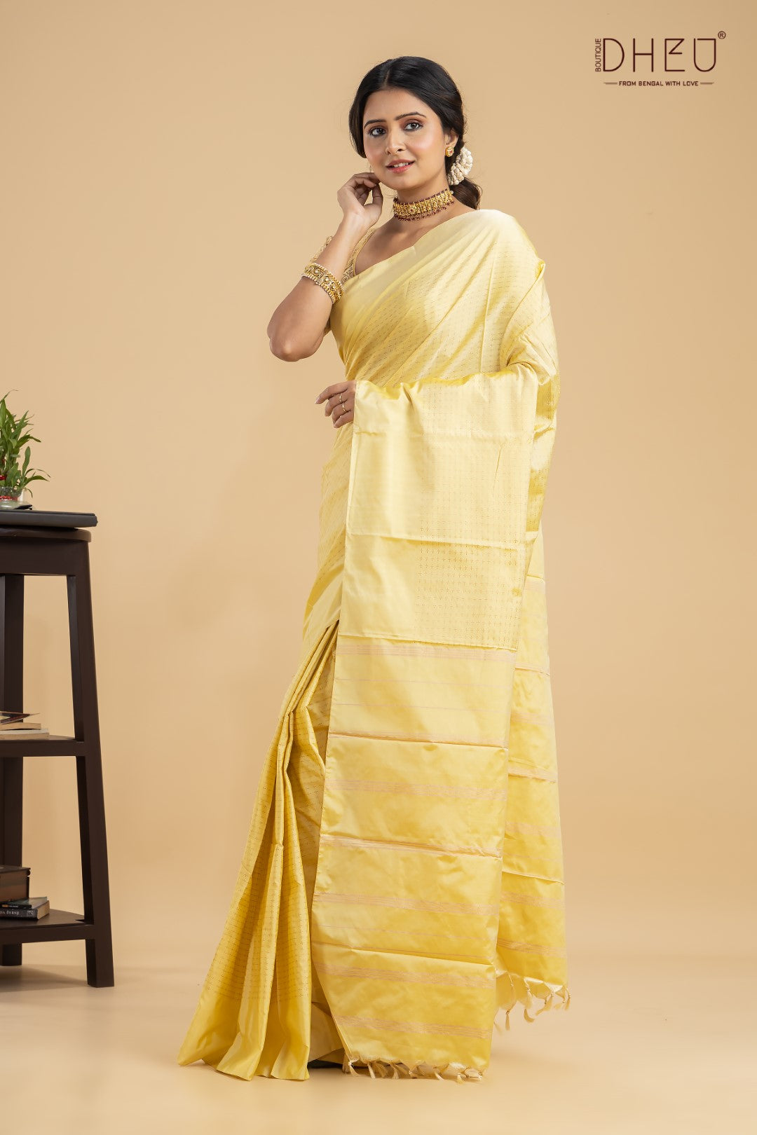 Dheu Exclusive -Designer Silk Saree
