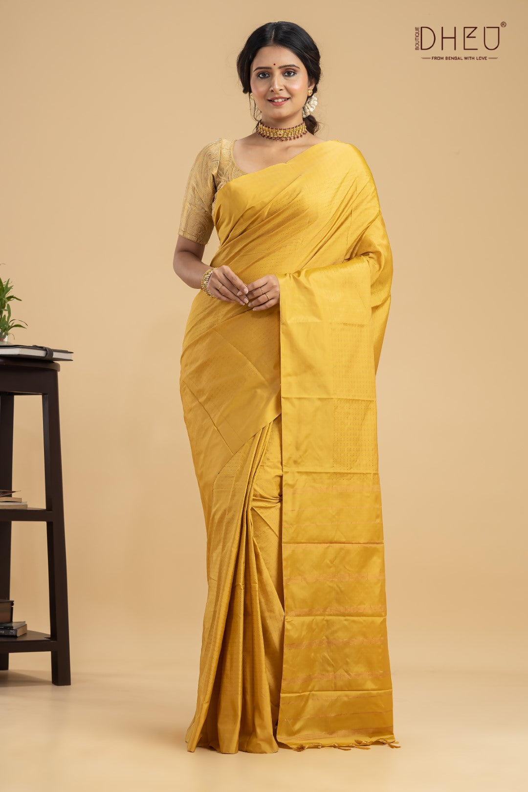 Dheu Exclusive -Designer Silk Saree