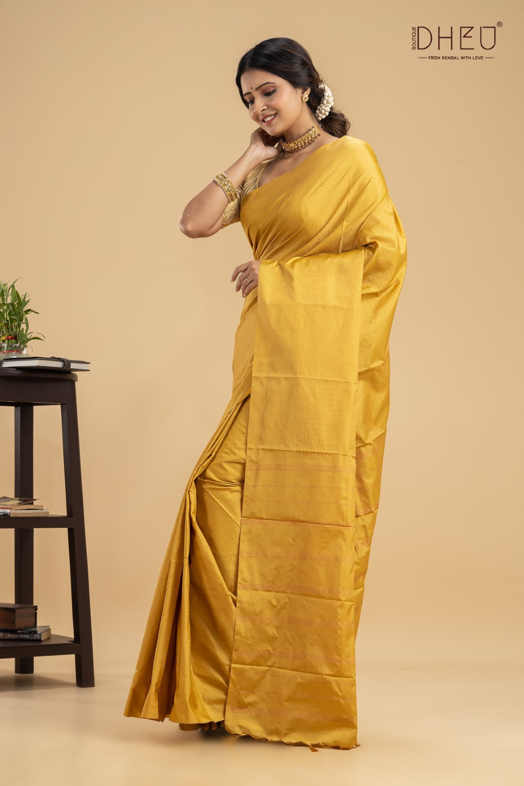 Dheu Exclusive -Designer Silk Saree