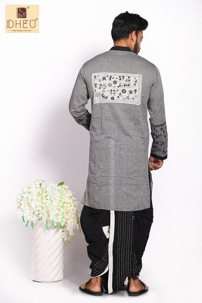 Meghabaran - Dheu Designer Kurta-Dhoti(Optional)Set
