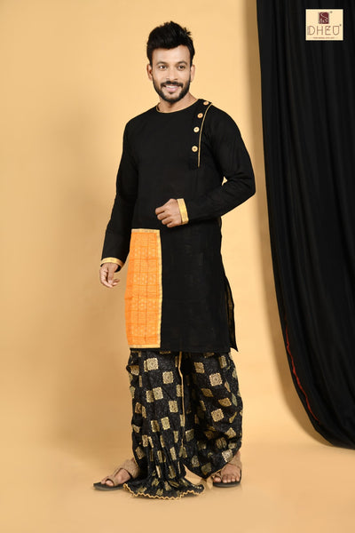 Udai Asta - Dheu Designer Dhoti(Optional)Kurta Set