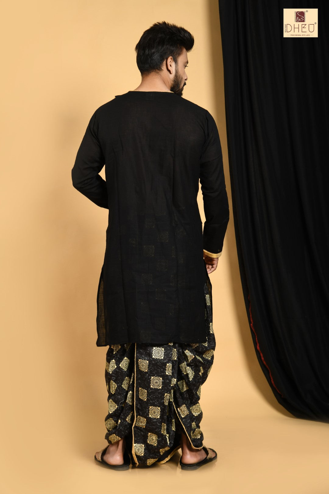 Udai Asta - Dheu Designer Dhoti(Optional)Kurta Set