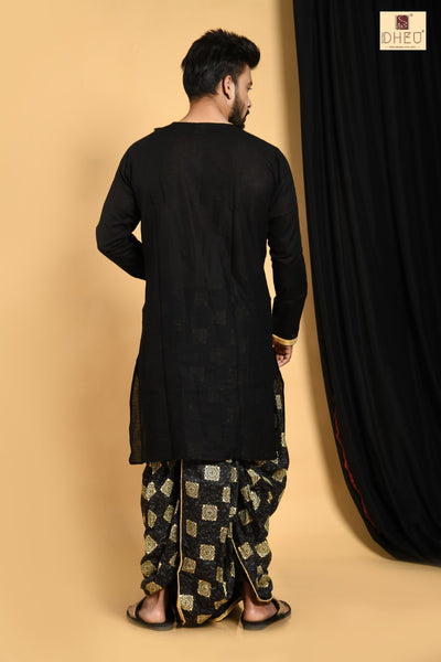 Udai Asta - Dheu Designer Dhoti(Optional)Kurta Set