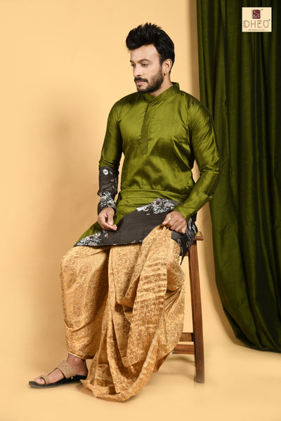 Sagar aur Seepian- Dheu Designer Dhoti(Optional)Kurta Set