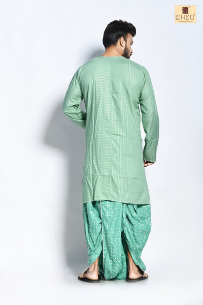 coffee'r Namti Irish - Dheu Designer Dhoti(Optional)Kurta Set