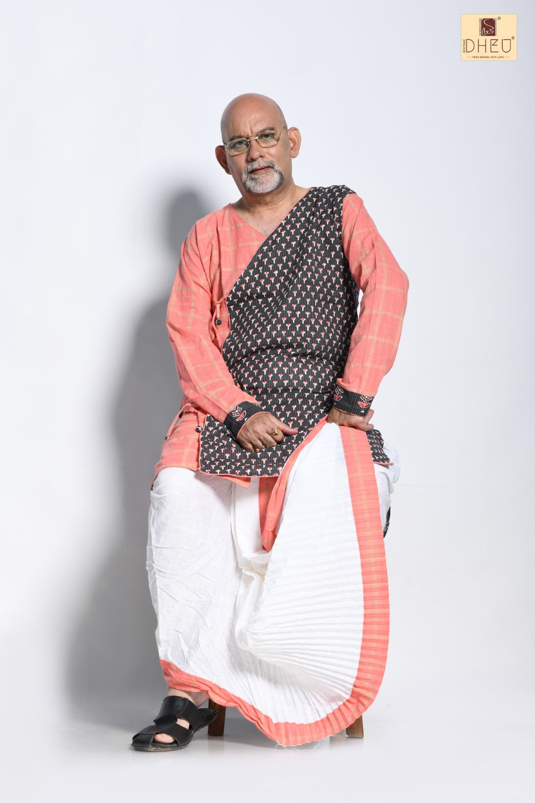 Sthaba - Dheu Designer Dhoti(Optional)Kurta Set