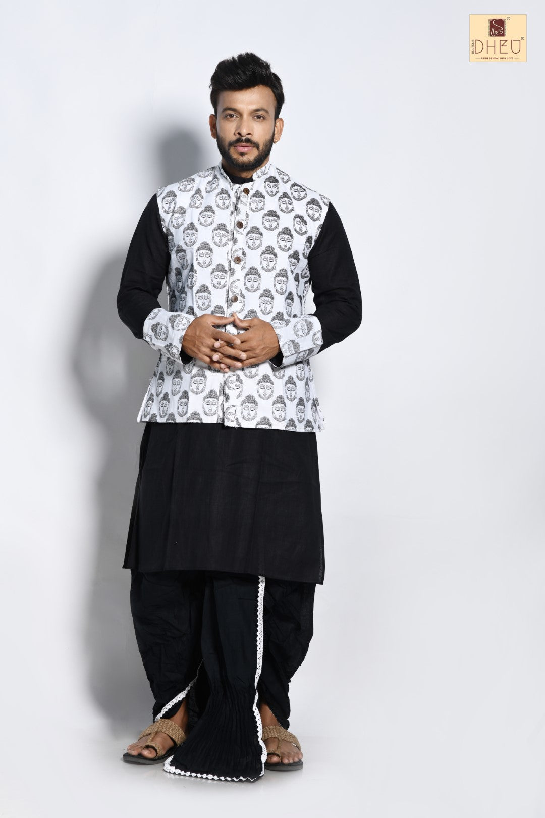 Abhimanyu  - Dheu Designer Dhoti(Optional)Kurta Set