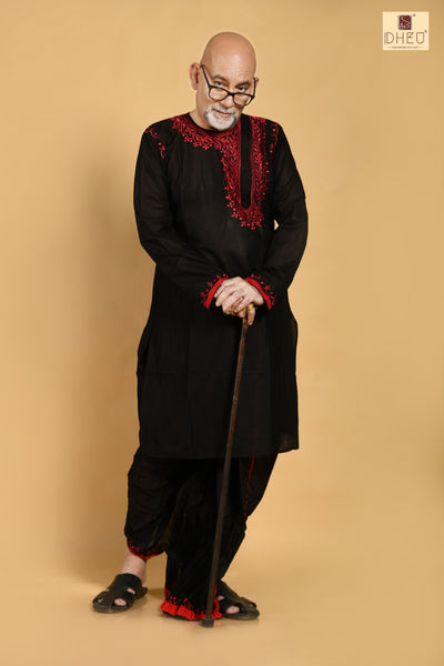 Mandanda- Dheu Designer Kurta-Dhoti(Optional)Set