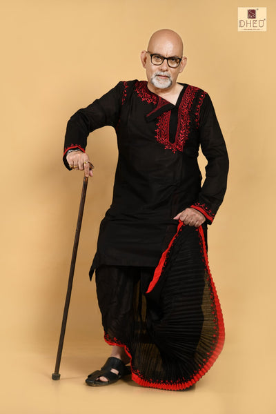 Mandanda- Dheu Designer Kurta-Dhoti(Optional)Set