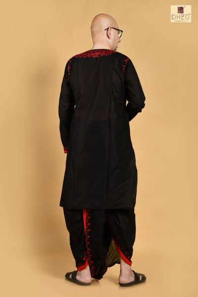 Mandanda- Dheu Designer Kurta-Dhoti(Optional)Set