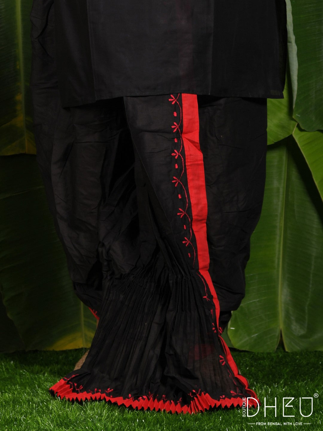 Designer Embroidery Dhoti- Ready to wear