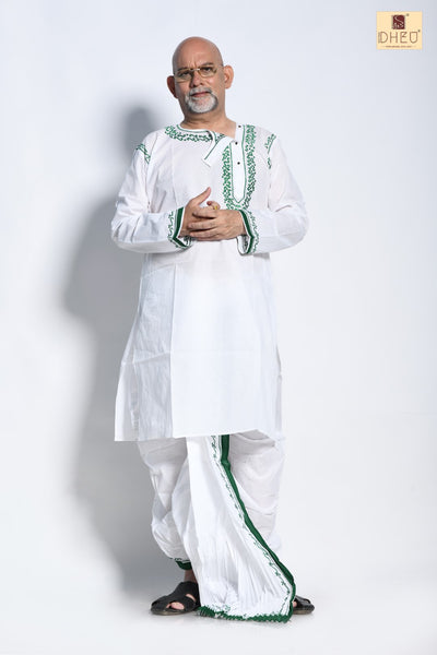 Pitamaha- Dheu Designer Kurta-Dhoti(Optional)Set
