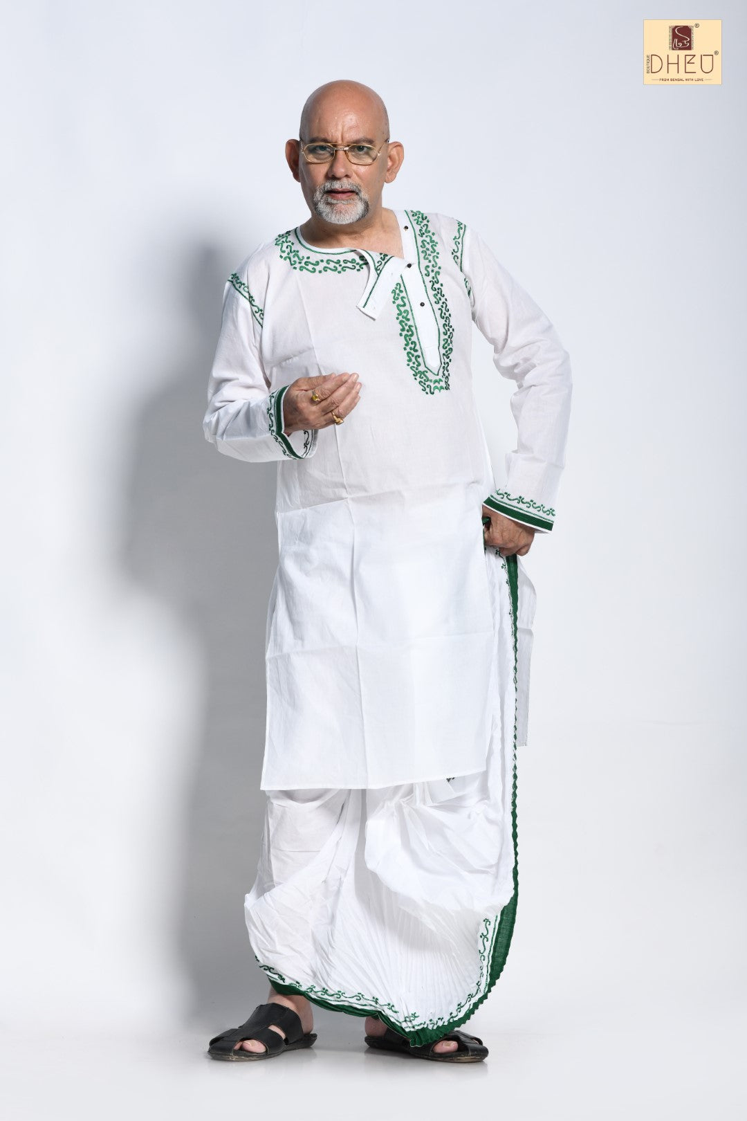 Pitamaha- Dheu Designer Kurta-Dhoti(Optional)Set
