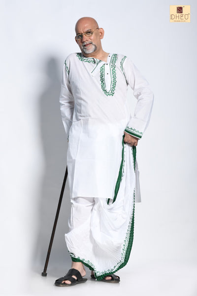 Pitamaha- Dheu Designer Kurta-Dhoti(Optional)Set