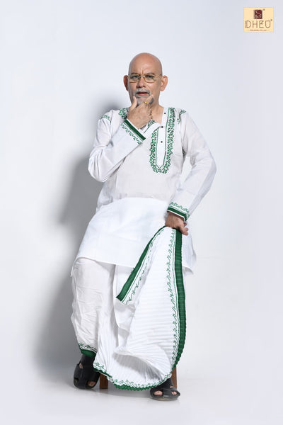 Pitamaha- Dheu Designer Kurta-Dhoti(Optional)Set