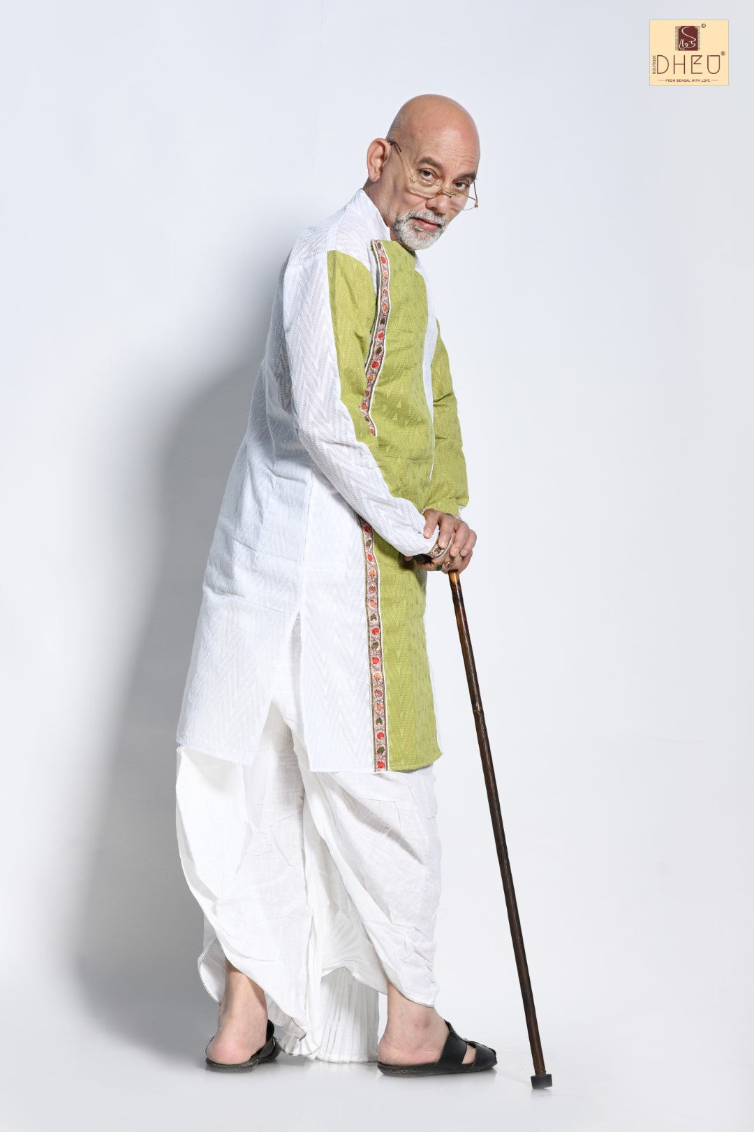 Sab Charitra Kalpanik- Dheu Designer Dhoti(Optional)Kurta Set