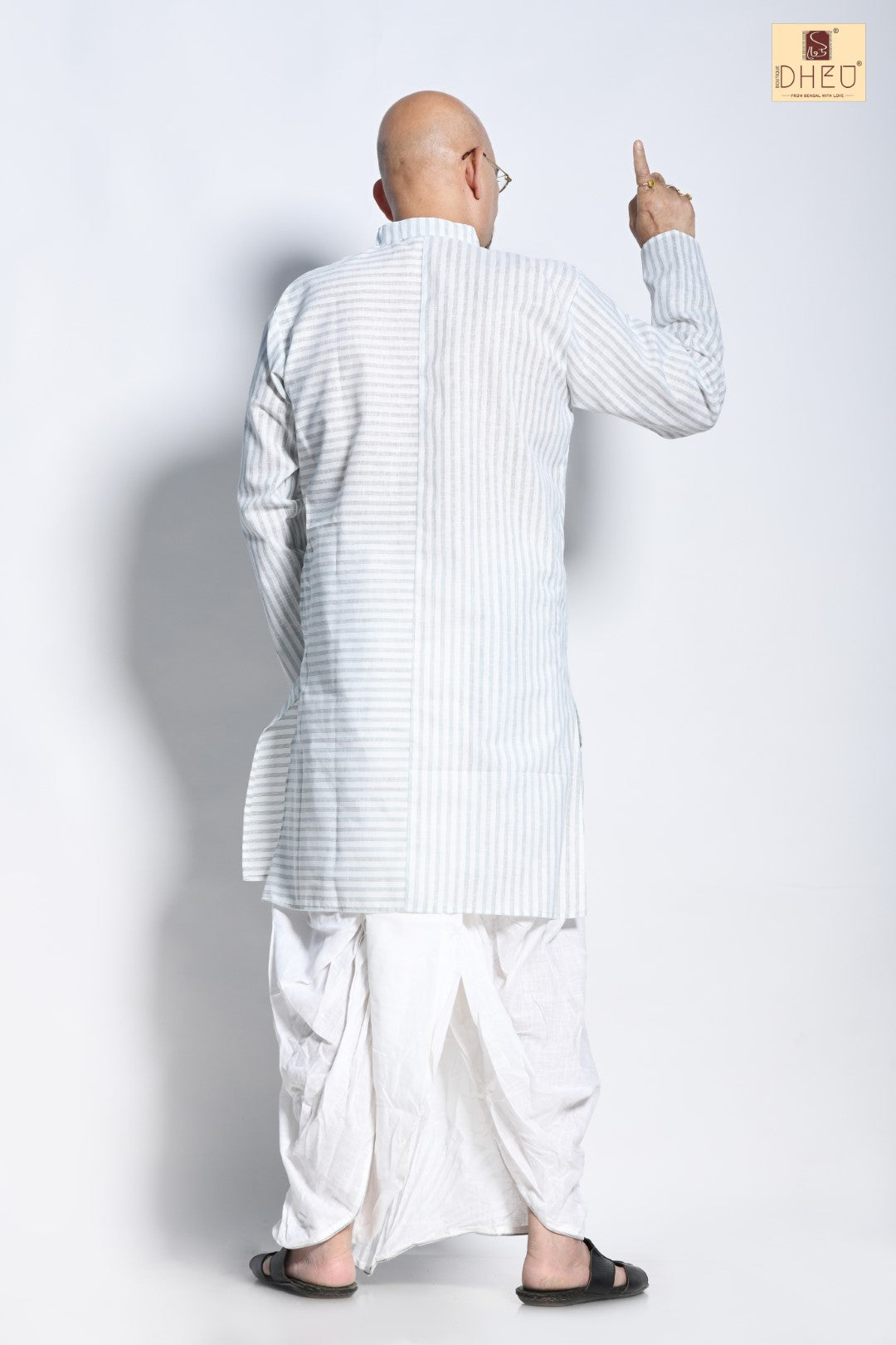 Janajajok- Dheu Designer Dhoti(Optional)Kurta Set