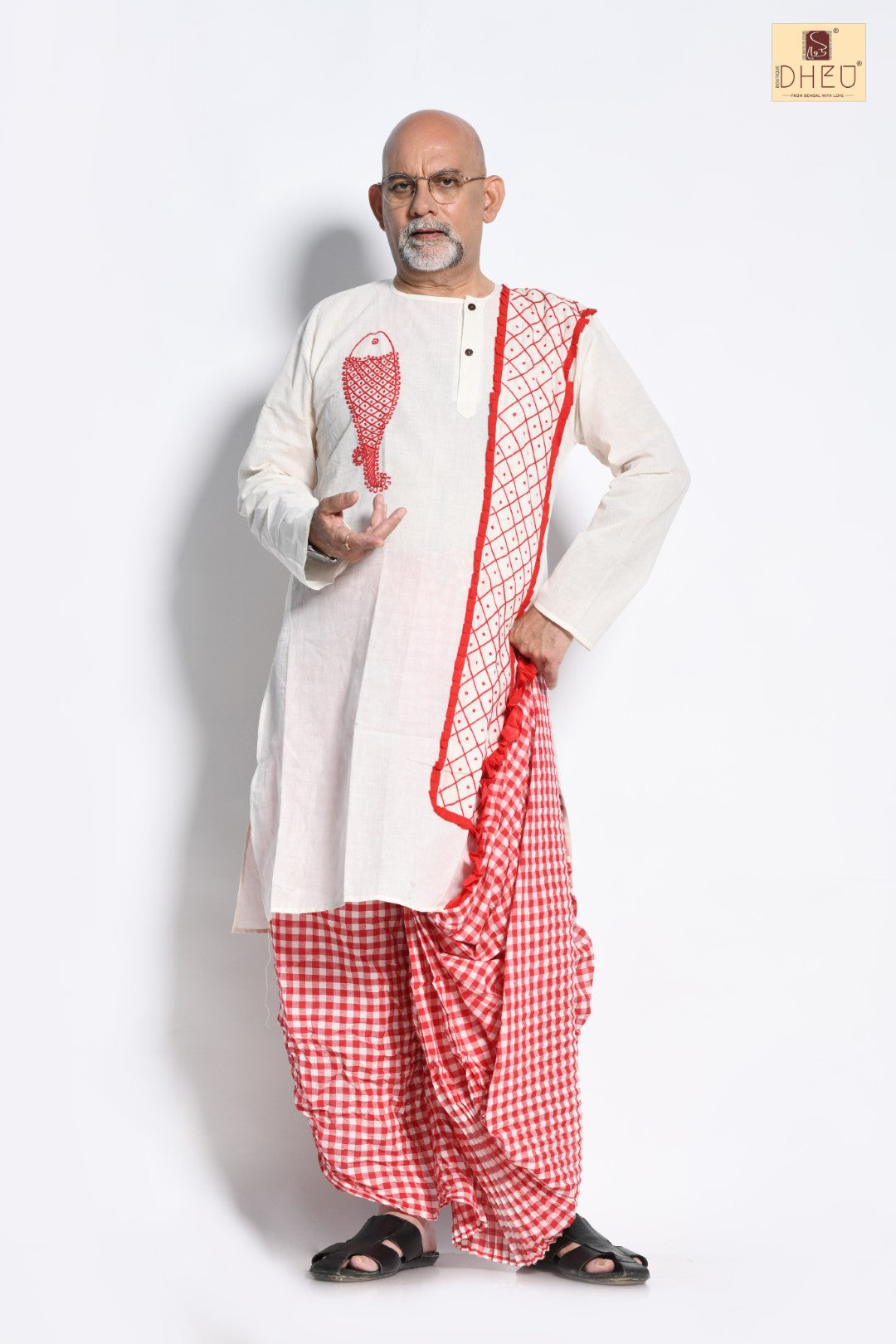 Bor Korta - Dhoti Kurta Full Set