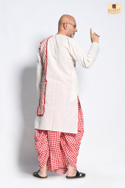 Bor Korta - Dhoti Kurta Full Set
