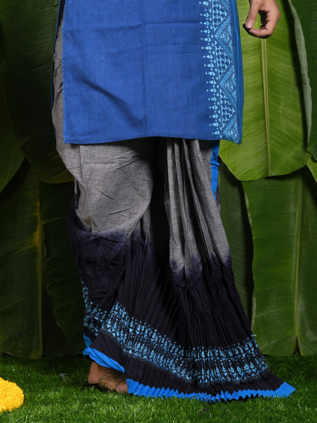 Designer Kantha Dhoti- Ready to wear