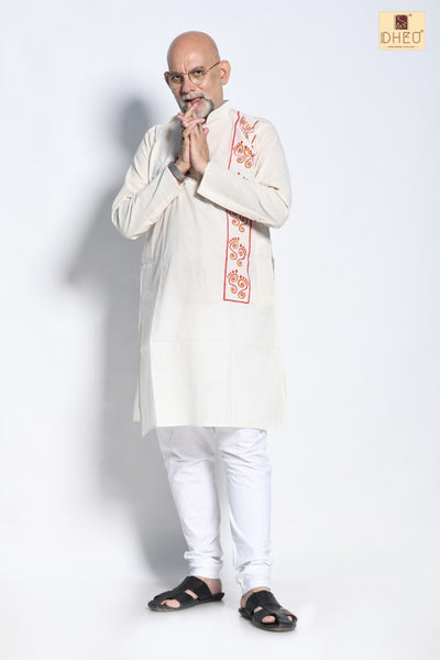 Hate Khori- Dheu Cotton Kurta