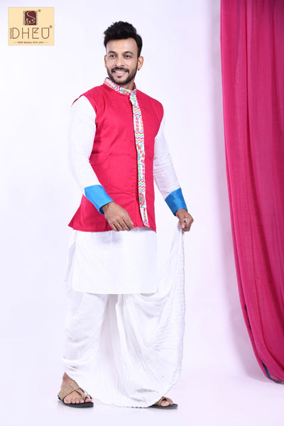 Bhabaghure - Dheu Designer Dhoti(Optional)Kurta Set