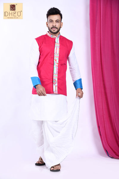 Bhabaghure - Dheu Designer Dhoti(Optional)Kurta Set