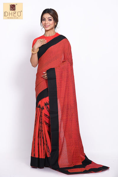 handloom pure soft cotton saree at lowest price only at dheu.in