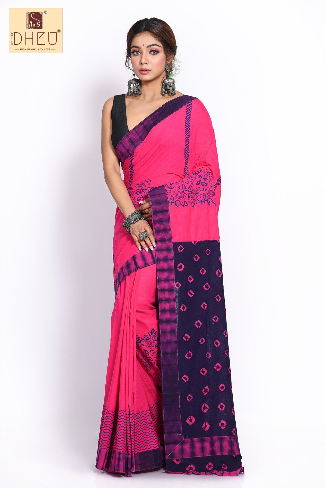 Dheu Exclusive- Fusion Saree