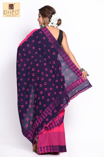 Dheu Exclusive- Fusion Saree