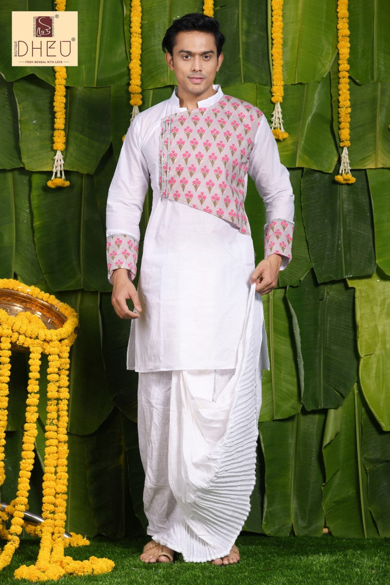 The Proposal - Dheu Designer Dhoti(Optional)Kurta Set