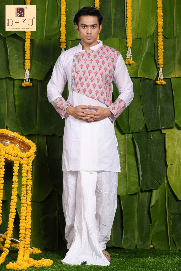 The Proposal - Dheu Designer Dhoti(Optional)Kurta Set